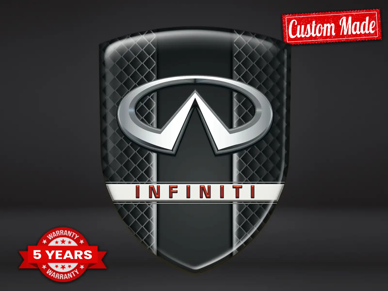 Infiniti Emblèmes Capot Pro Max Résistants Stylés Performance
